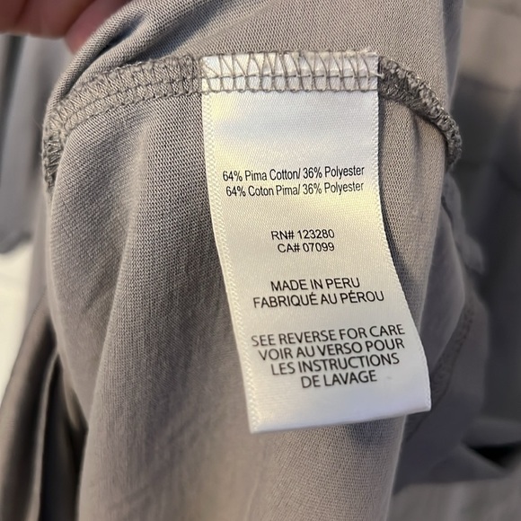 Travis Mathew Men’s Pima Cotton River Rafter Striped Polo - Large - Picture 9 of 9